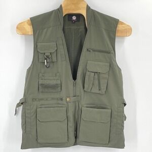 Rothco Concealed Carry Vest Mens Medium Olive Drab Green Multi Pocket Utility